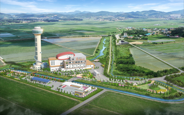 친환경 체험관광형 자원회수시설 설치 조감도