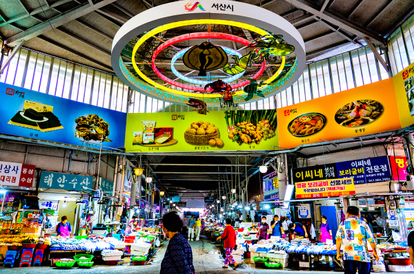 동부전통시장 전경