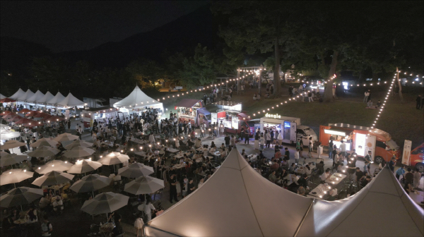 지난해(2024년) 열린 ‘아산 외암마을 야행’ 행사 모습