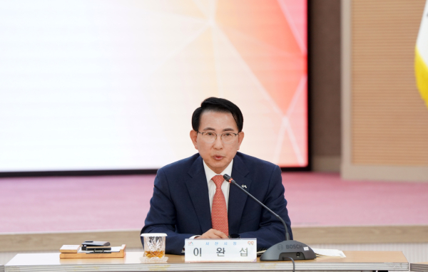 28일, 시청 대회의실에서 열린 국회의원 및 도의원 초청 설명회 개최 모습