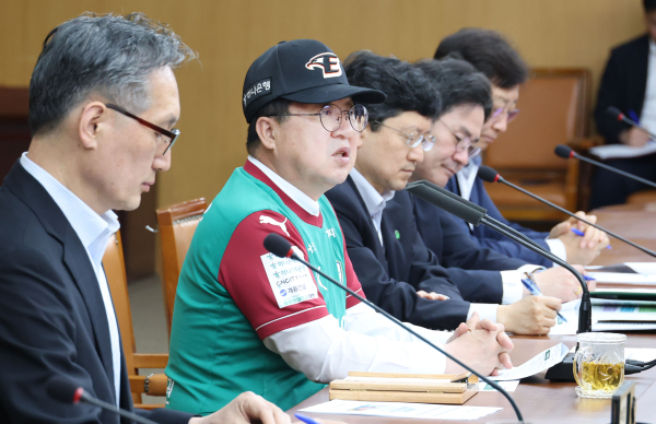 대전시 주간업무회의 모습<br>