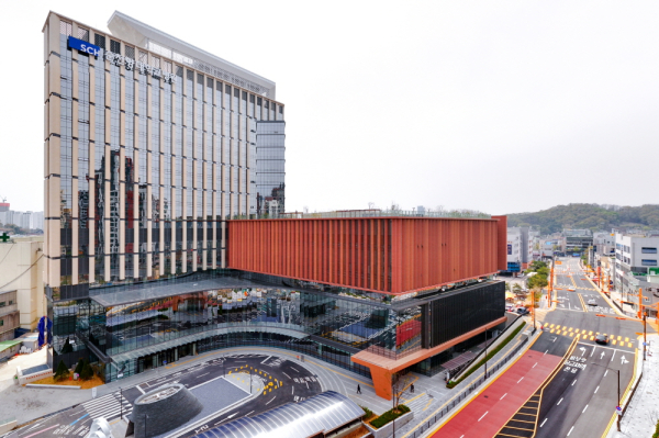 순천향대천안병원 새병원 전경