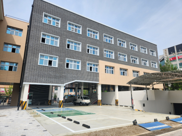 대전관평중 증축 전경