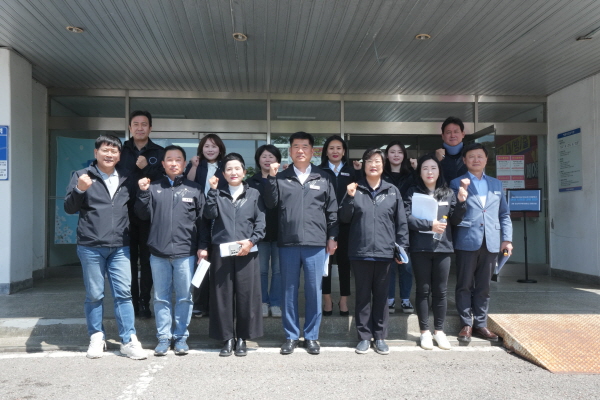 강소특구 제1캠퍼스 현장 방문 사진