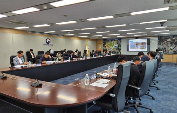 ‘행복도시 6-1생활권(누리동) 남측 마스터플랜 수립’ 착수보고회 개최 모습