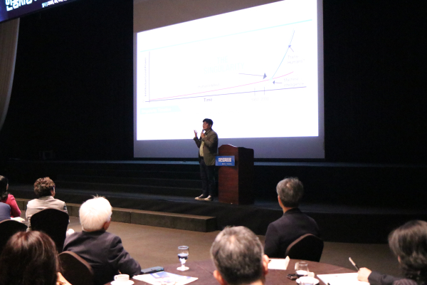 정재승 KAIST 교수 강연 장면