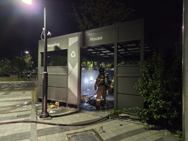 세종시_집현동_야외분리수거장_화재현장(소방본부)