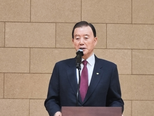 2025 서울 4-H 청소년문화행사 현장사진 * 축사하는 홍문표 aT 사장