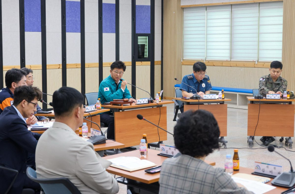 2분기 통합방위협의회 개최 모습