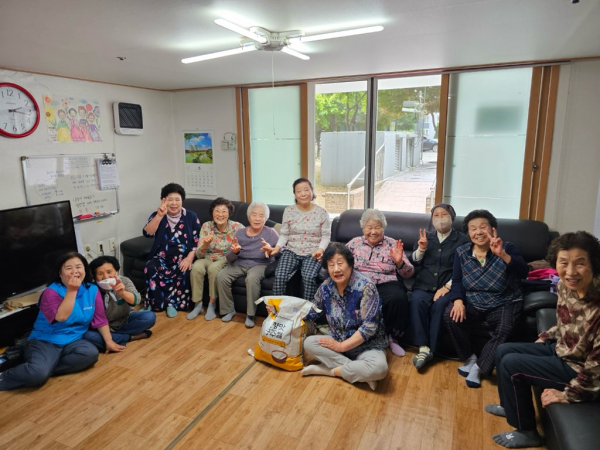 경로당 양곡 지원