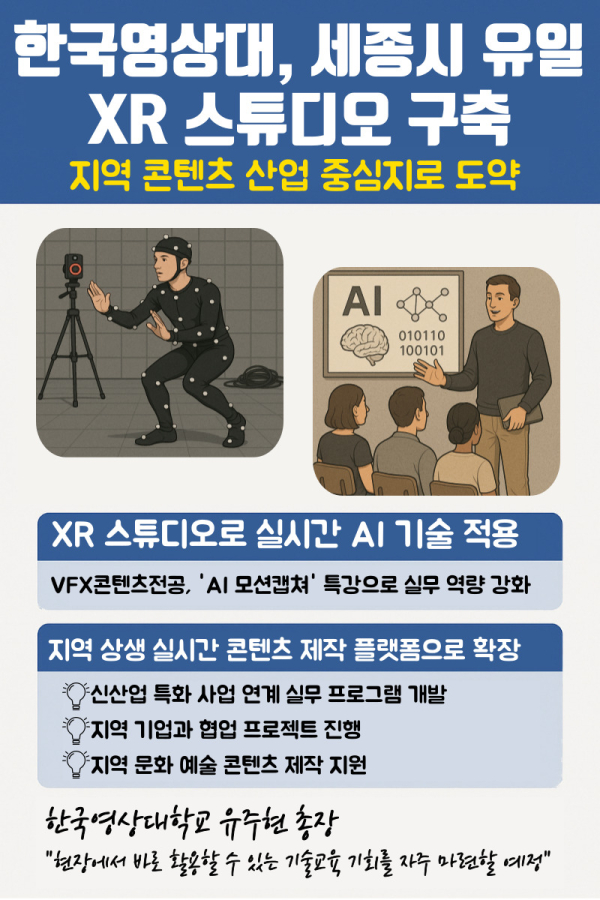 XR 스튜디오 & VFX콘텐츠전공 특강