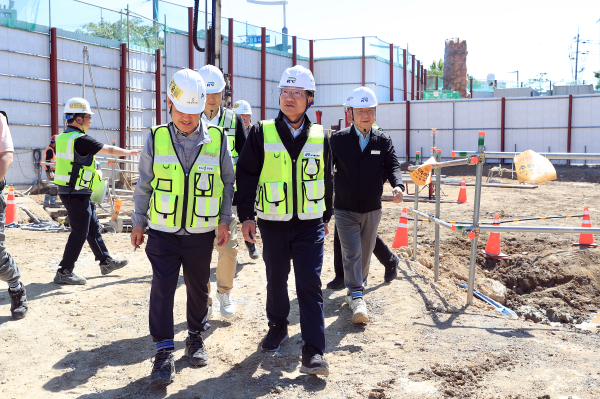 이성해 국가철도공단 이사장, 신분당선 광교~호매실 사업 현장점검