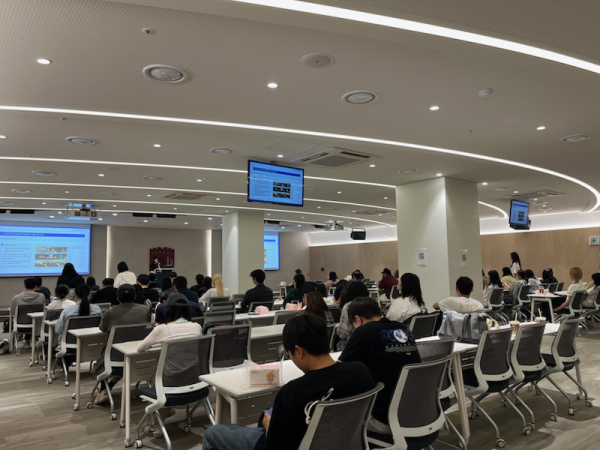 찾아가는 해외취업 설명회 개최 모습