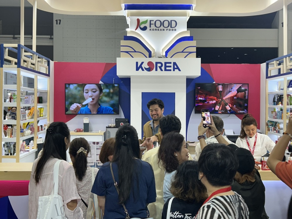 2025 태국 식품박람회(THAIFEX 2025) 한국관 전경