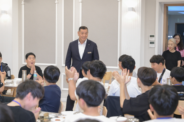 보인중학교 교육여행 모습