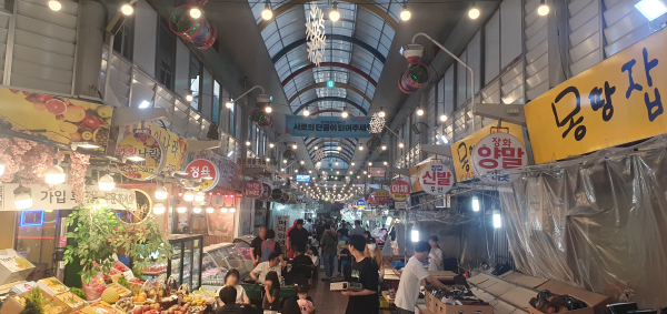 지난 5월 개최된 태평전통시장 별빛다구이축제 사진