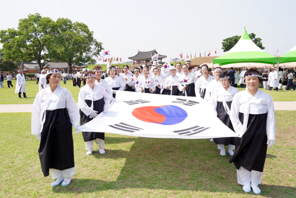 18일, 해미읍성 일원에서 개최된 제1회 서산해미독립만세운동 기념식 개최 모습