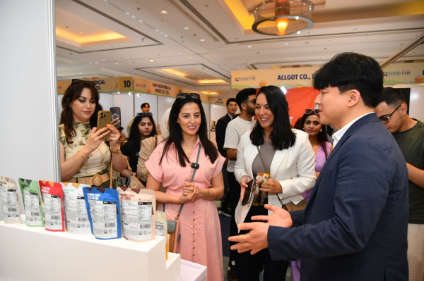 UAE 두바이 K-푸드 페어 B2B 행사장 전경