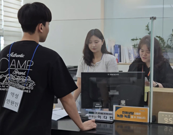 천안서북경찰서 불당지구대와 악성민원 대응 합동모의 훈련