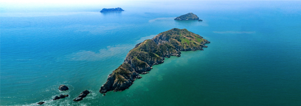 격렬비열도 항공사진.