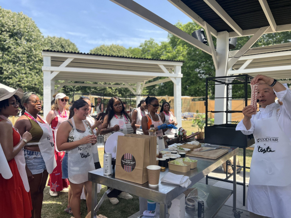 영국 런던 K-푸드 페어 K-BBQ 클래스 현장