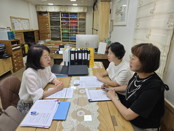 교육과정 및 방과후 과정 현장 지도·점검 모습