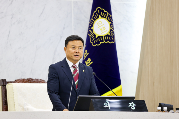 당진시의회,  제120회 제1차 정례회 폐회식 모습