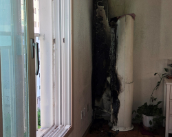 에어컨 화재 사고