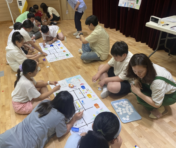 3일, 당진 전대초서 소프트웨어 캠프 진행 모습