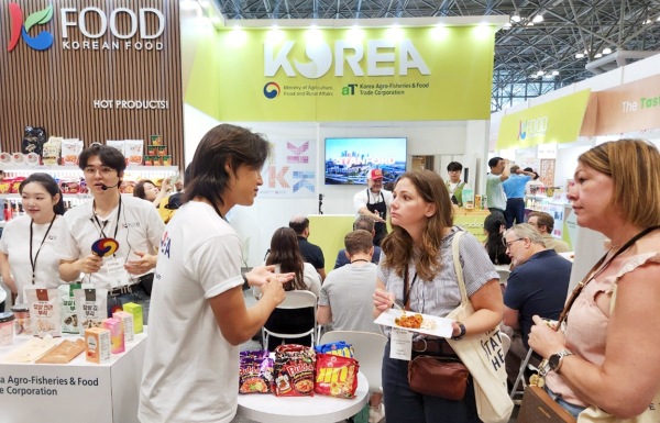 2025 뉴욕 팬시푸드쇼(FANCY FOOD SHOW) 한국관 전경