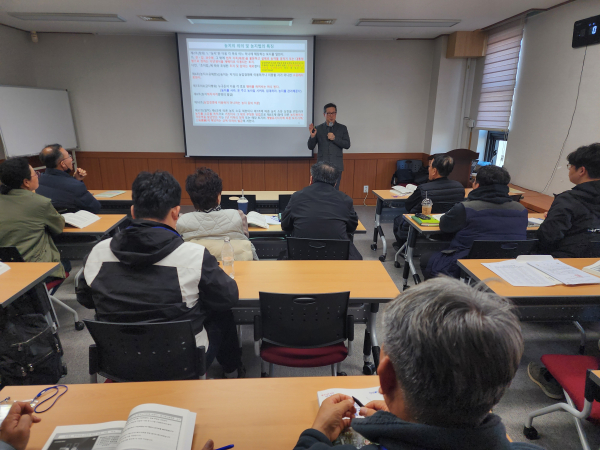 지난 상반기 신규농업인 기초영농기술교육 사진
