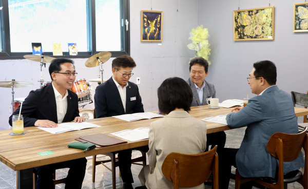 대청호 유역 공동발전협의회 정기회 모습