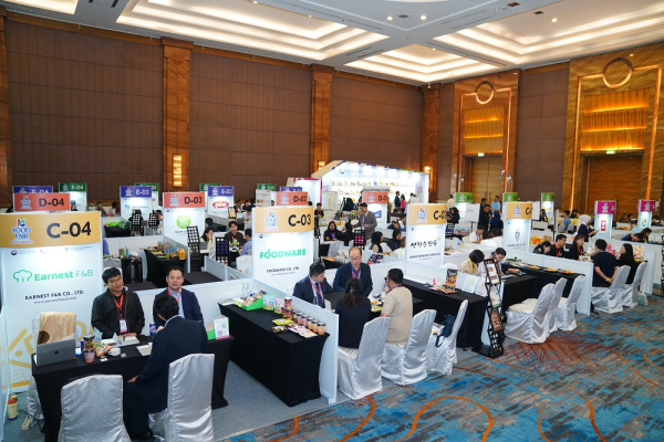 인도네시아 자카르타 K-푸드페어 B2C 행사장 전경