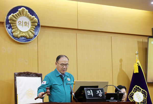 서산시의회 조동식 의장