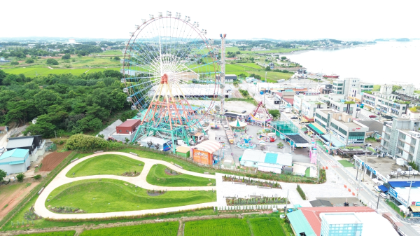 삽교호관광지 실외정원