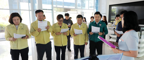 서산시의회 행정문화복지위원회, 현장방문 모습