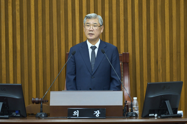 대전 서구의회, 제291회 임시회 폐회식 모습