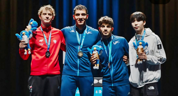 대전도시공사 최민서 선수 동메달 획득 (맨 우측)