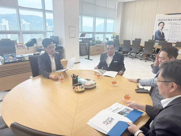 주요현안 사업건의 (행정안번부 김민재 차관 면담)