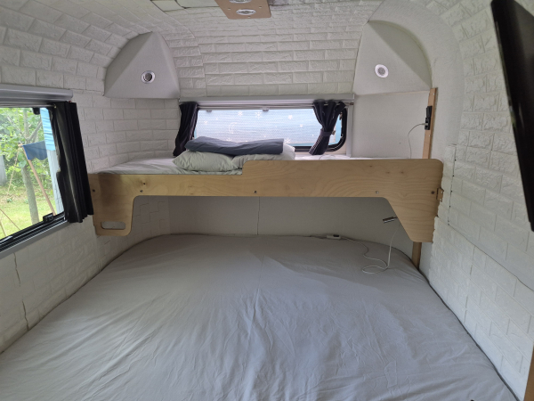 야영장 안전 점검 진행 모습