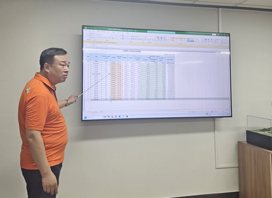 장진원 보령시 부시장 일일직보체계 운영 사진