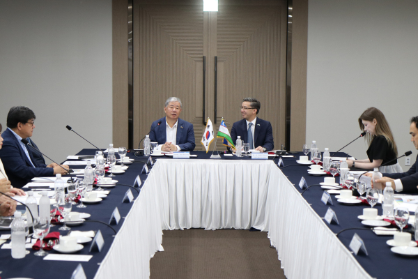 대전상의, 주한 우즈벡 대사 초청 상공인 간담회 개최 모습