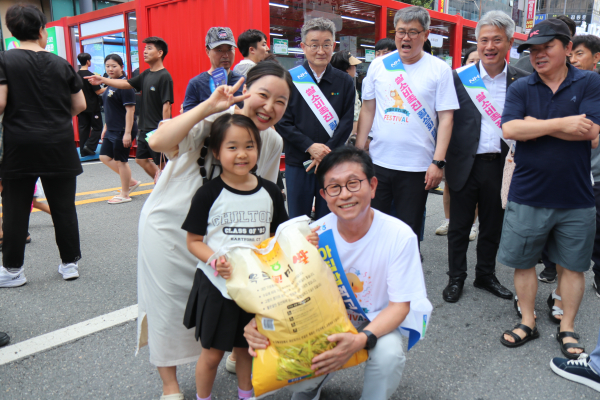 대전농협,「쌀 소비촉진」범국민 홍보 캠페인 진행 모습