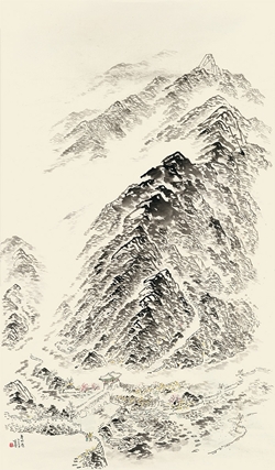 박창수 작가의 홍지문.