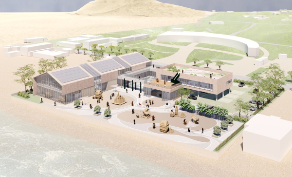 태안 샌드뮤지엄 조감도.