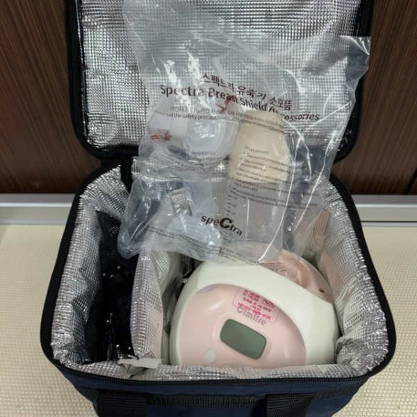 서산시보건소 2층 모자보건실에서 임산부에게 무료로 대여하고 있는 유축기