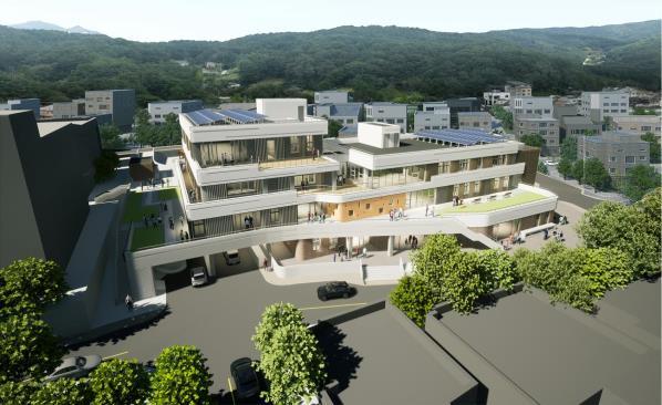 계룡복합문화센터 조감도