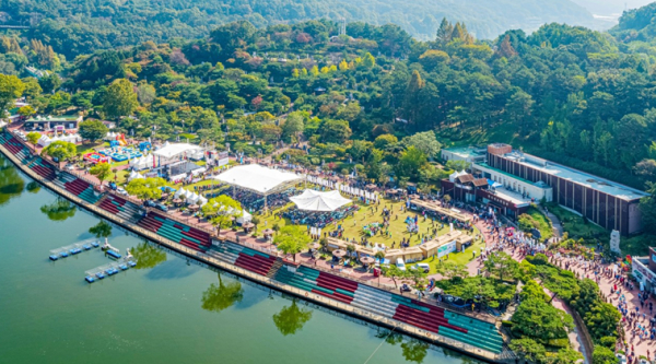 지난해 대전효문화뿌리축제 현장 모습 (뿌리공원 전경)