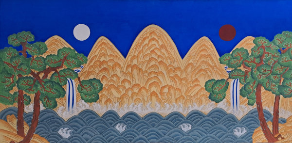 일월오봉도 -김경애