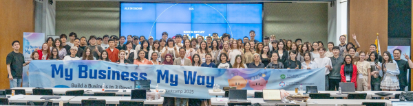 2025년 외국인 창업교육 지원사업 「My Business, My Way」 행사 단체사진